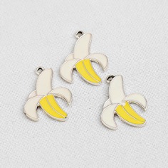 바나나 과일 싱글고리 팬던트 키링재료 귀걸이부자재 P-SS-0449