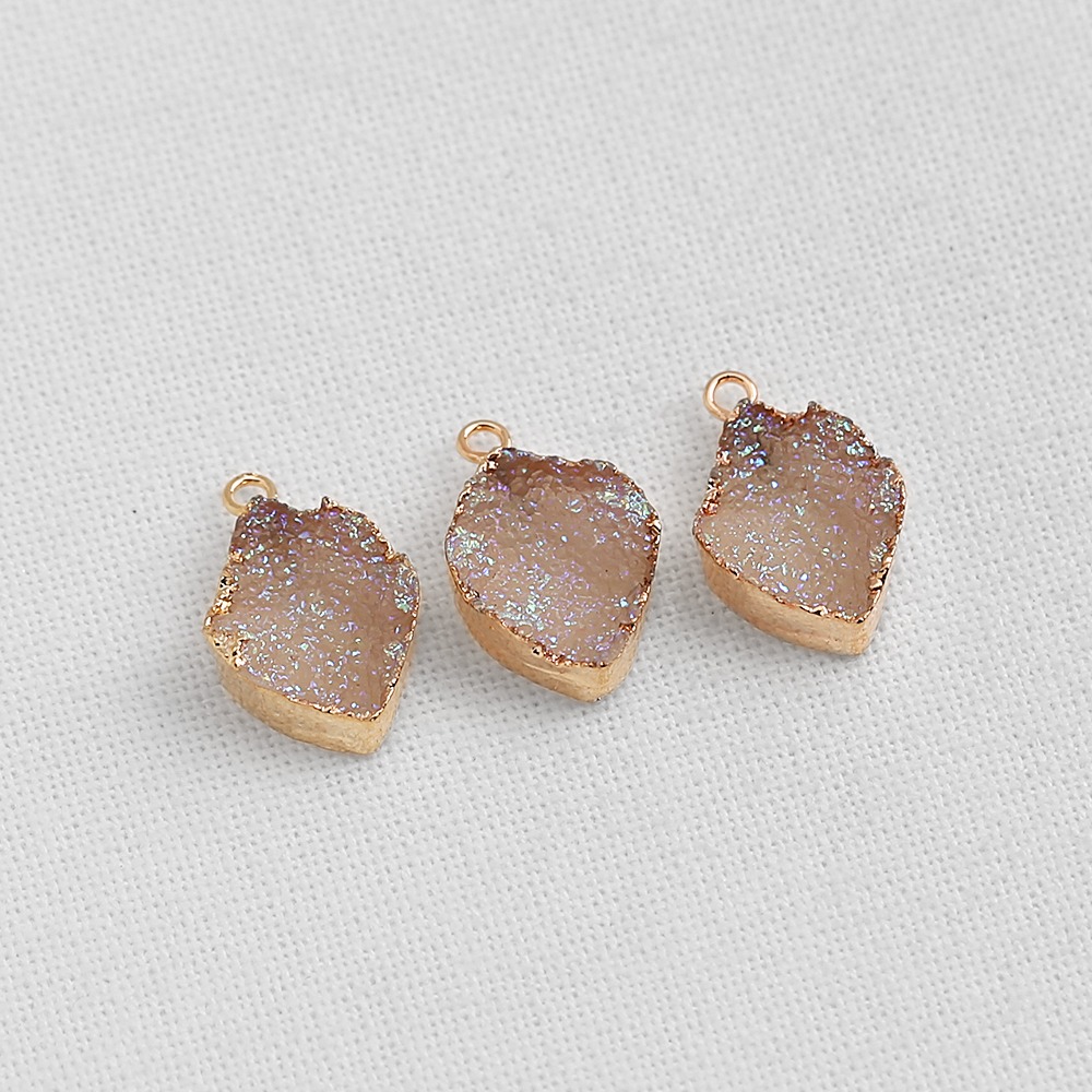 핑크펄 나뭇잎 싱글고리 팬던트 키링재료 귀걸이부자재 P-SS-0309