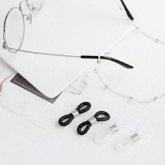 안경줄 마스크줄 부자재 8자 실리콘 고리 B-BB-0043
